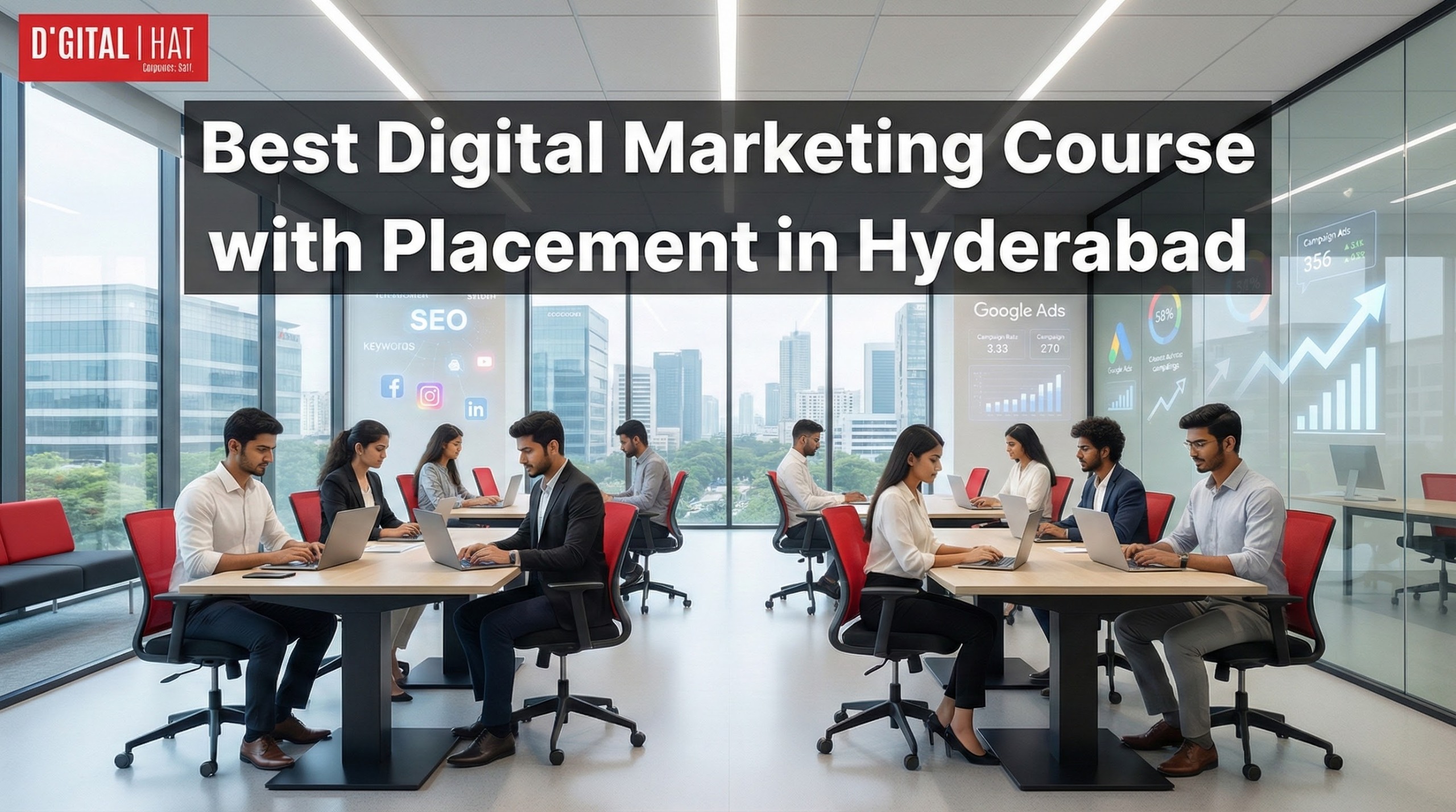 Best Digital Marketing Course with Placement in Hyderabad: Launch Your Career with Digital Hat