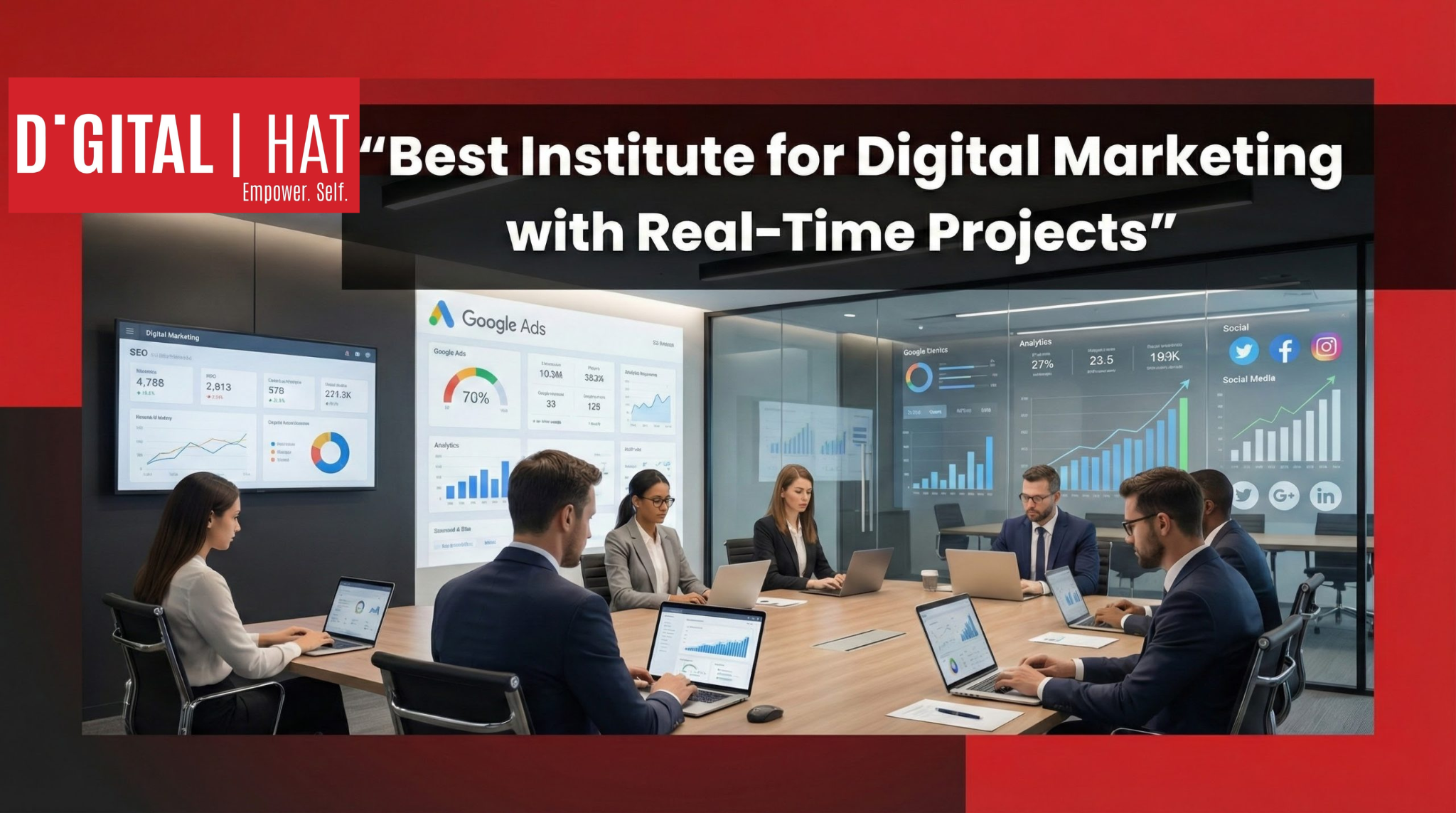 Best Institute for Digital Marketing with Real-Time Projects